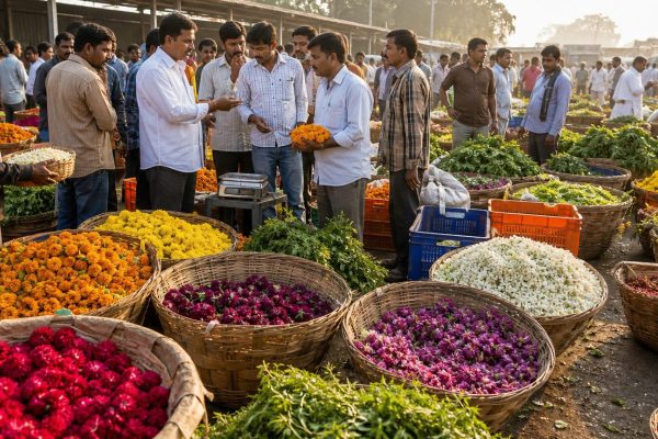 Flowers Market