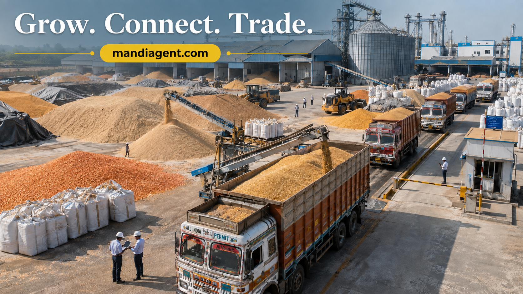 Grow, connect and trade agricultural commodities in truckload quantities